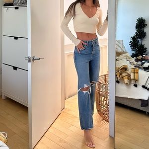 GRLFRND “The Amanda” - Mid Rise Loose Boyfriend Jean